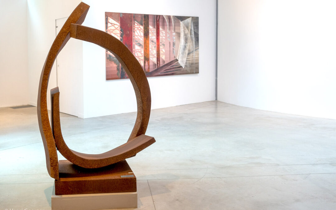 Installation à la Galerie Schlassgoard à Esch sur Alzette